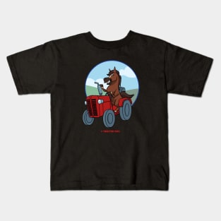 Tractor Critters Horse Kids T-Shirt